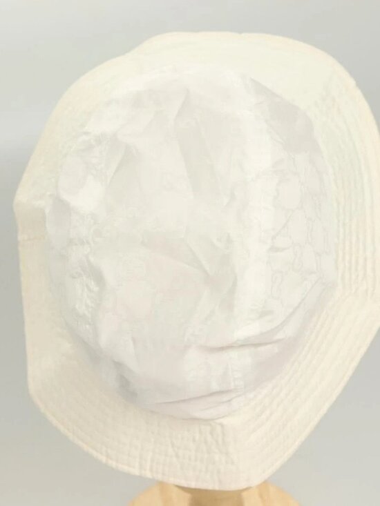 GUCCI GG Canvas Bucket Hat L Whit main image 6